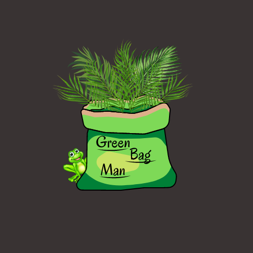 Green Bag Man